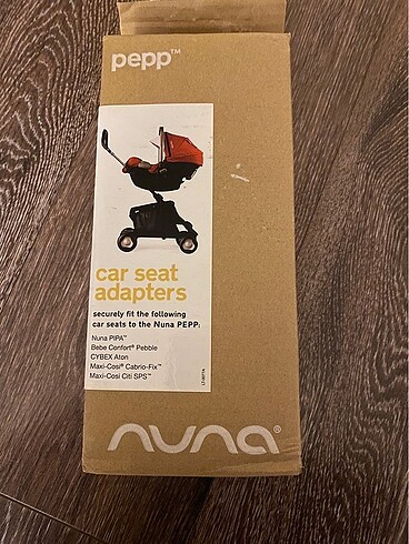 Nuna Nuna Bebek arabası adaptörü