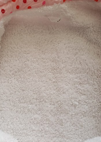 8 Yaş Beden Kızlar için Pembe Puantiyeli Fermuarlı Yelek