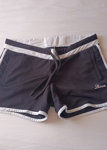 Siyah Kadın Mini Spor Şort