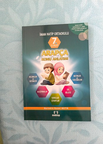 7. Sınıf Arapça Konu Anlatımı Kitabı