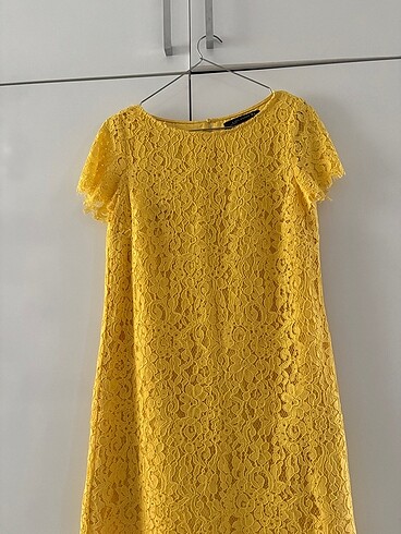 Zara mini dantel elbise