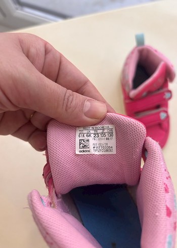 Kız Çocuk Pembe Adidas bot - Görsel 4