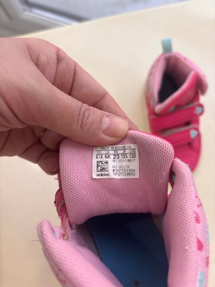 Kız Çocuk Pembe Adidas bot - Görsel 4
