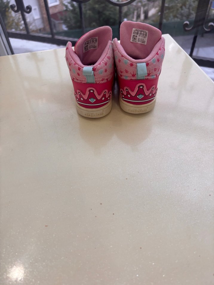 Kız Çocuk Pembe Adidas bot - Görsel 5