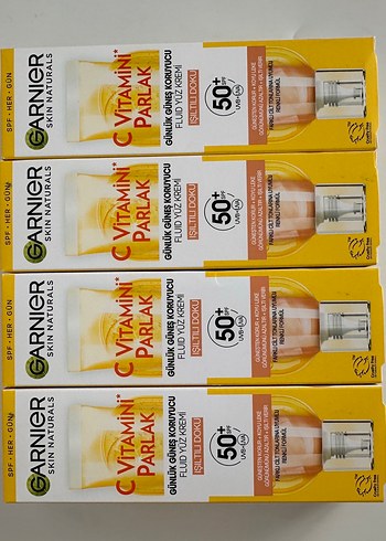 Garnier C Vitamini Parlak Güneş Koruyucu Yüz Kremi x2 Adet - Görsel 3