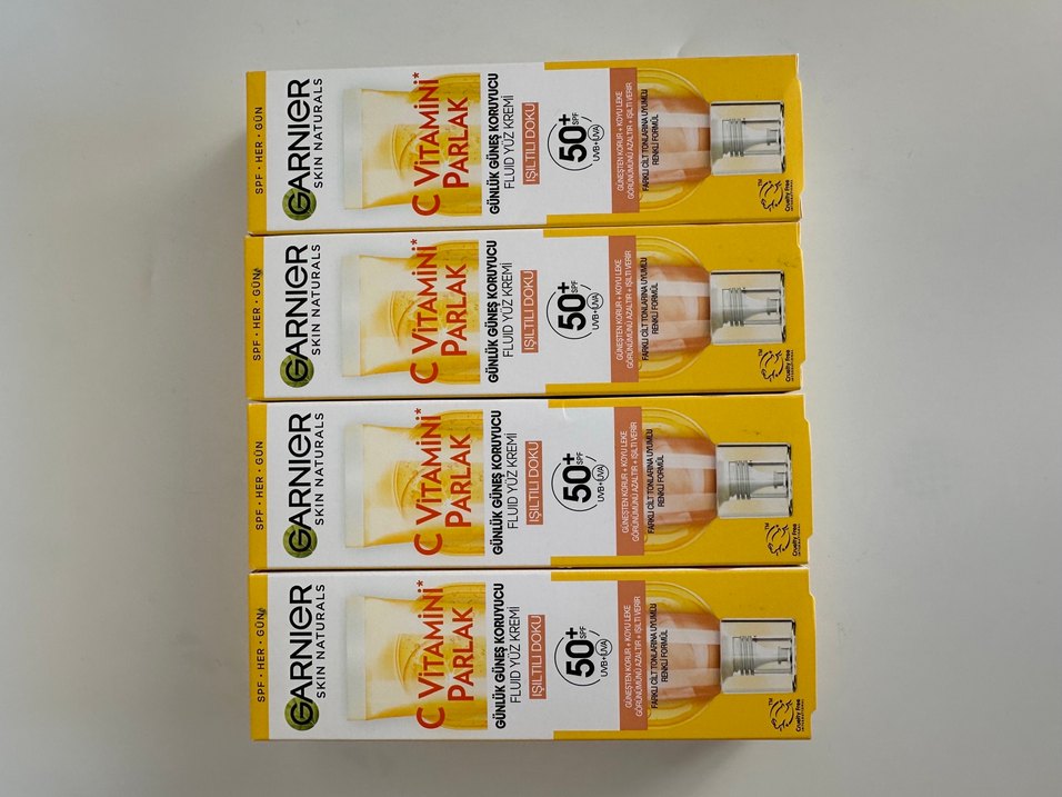 Garnier C Vitamini Parlak Güneş Koruyucu Yüz Kremi x2 Adet - Görsel 3
