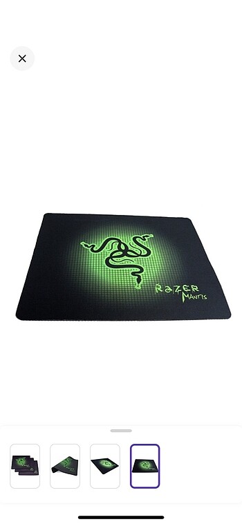 Razer Mantis Speed Gaming Oyuncu Mousepad 25x29 cm