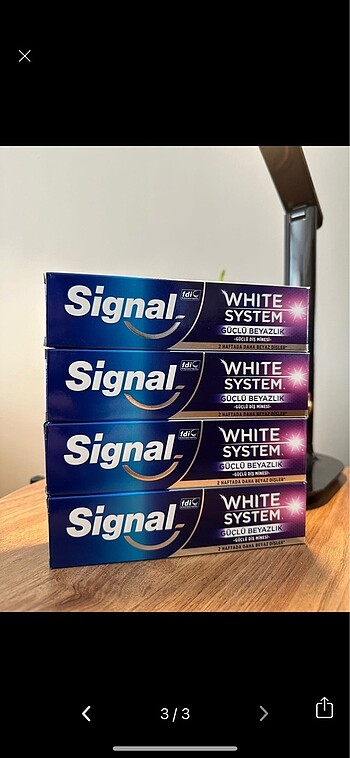 Diğer Signal White System Güçlü Beyazlık 4x75 ml