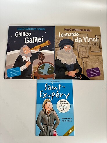 Galileo - Da Vinci - Saint Çocuk Kitapları