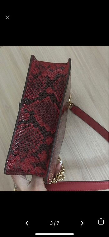  Beden bordo Renk Michael Kors Çanta