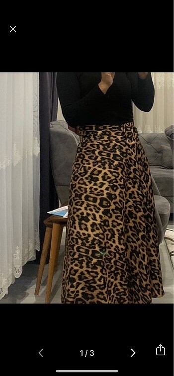 Leopar uzun etek