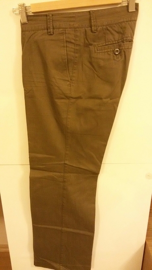 MNG KUMAŞ YEŞİL PANTALON