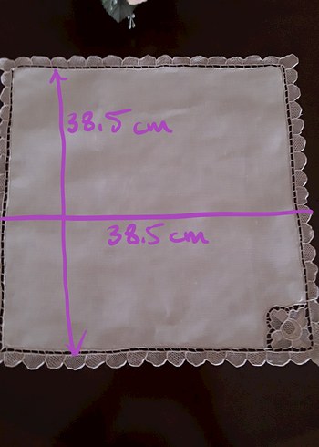 7 adet anglez peçete - Görsel 3