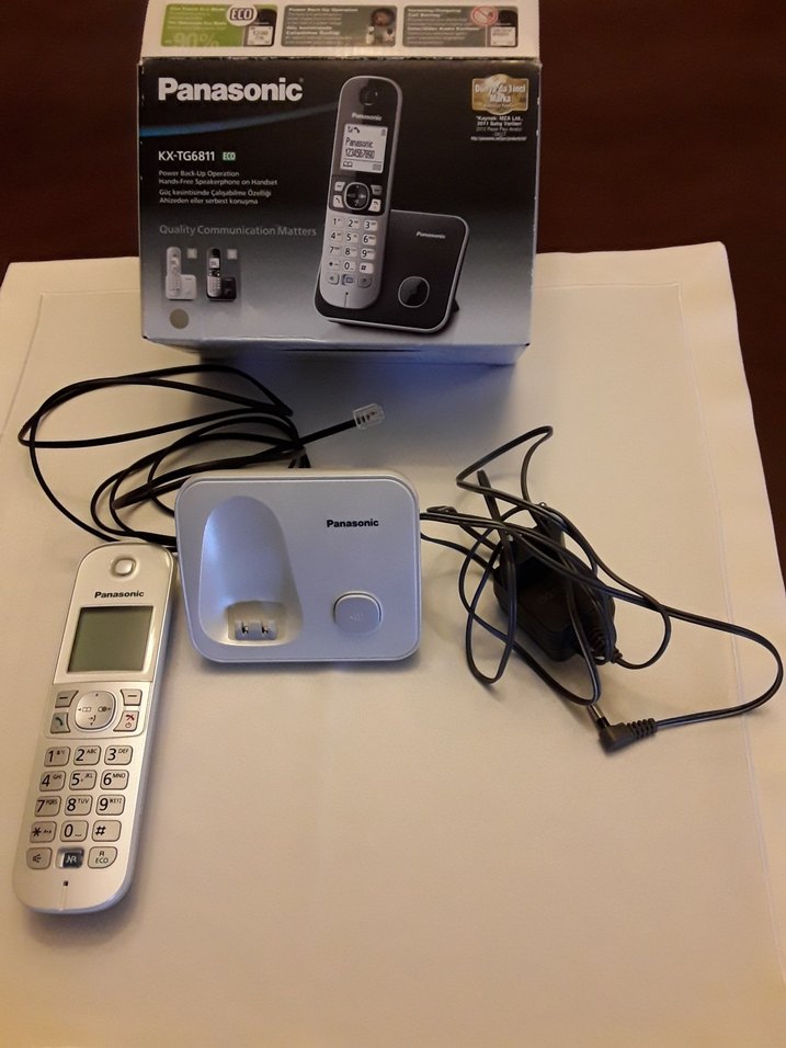 Panasonic Kablosuz Telefon KX-TG6811 - Görsel 2
