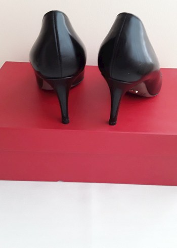 Sergio Rossi Siyah Topuklu Kadın Stiletto - Görsel 3