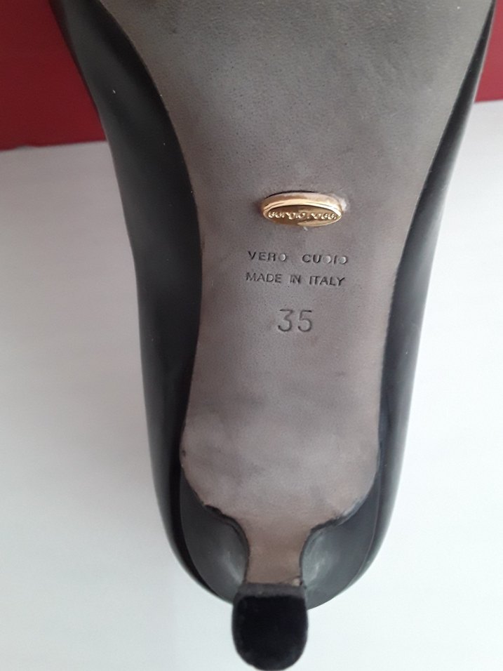 Sergio Rossi Siyah Topuklu Kadın Stiletto - Görsel 5