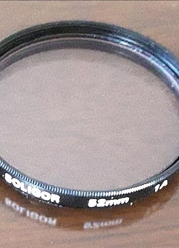 Soligor 52 mm 1A UV filtre - Görsel 3