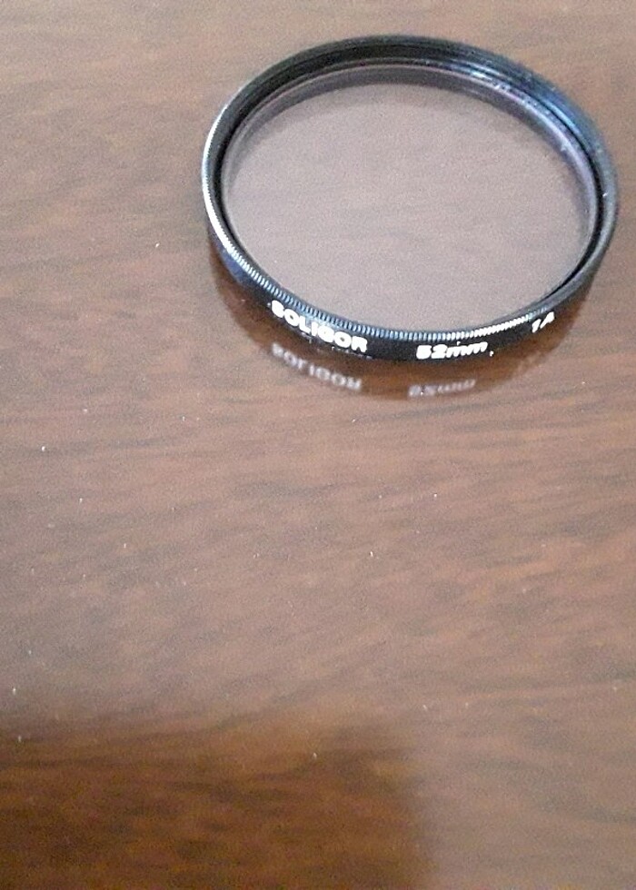 Soligor 52 mm 1A UV filtre - Görsel 5