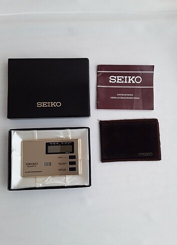 Beden altın Renk Seiko quartz alarm-chronograph saat