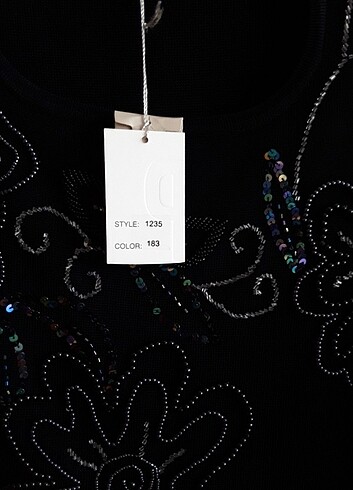 Perlina kolsuz triko - Görsel 5