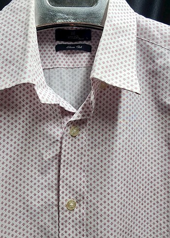 imza marka slim fit Desenli gömlek - Görsel 2