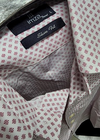 imza marka slim fit Desenli gömlek - Görsel 4