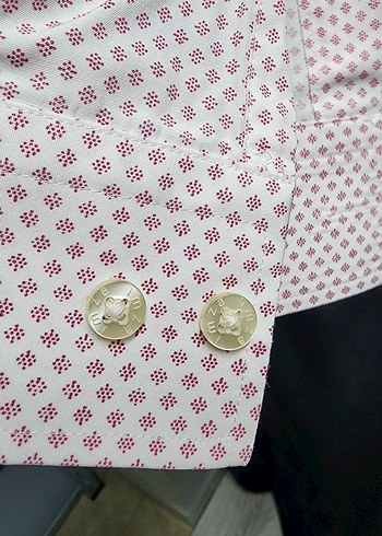 imza marka slim fit Desenli gömlek - Görsel 3