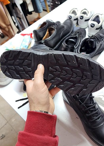 hakiki deri yarim askeri bot - Görsel 4