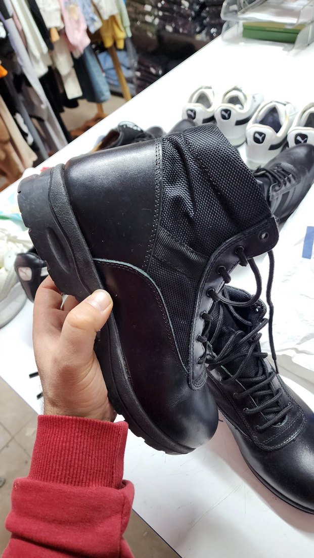 hakiki deri yarim askeri bot - Görsel 5