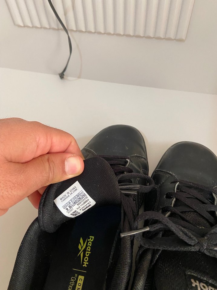 Reebok Siyah Spor - Görsel 5