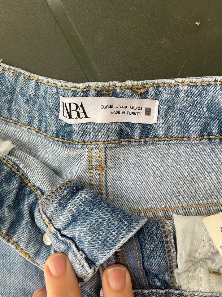 Zara şort denim - Görsel 2