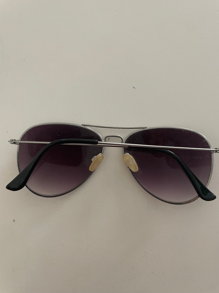 Gri Minimalist Kadın Güneş Gözlüğü - Görsel 2