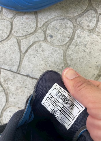 Lotto Erkek Mavi Spor Ayakkabı Velcro Bantlı