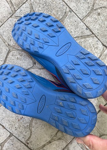 31 Beden Erkek Mavi Spor Ayakkabı Velcro Bantlı