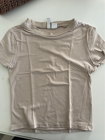 H&M kısa kollu crop
