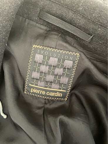 54 Beden siyah Renk Pierre Cardin erkek kaban