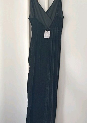 Free People Siyah Kadife Askılı Bol Kesim Kadın Tulum - Görsel 5