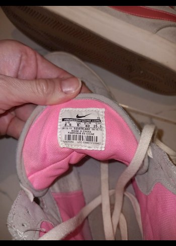 Pembe Gri Nike Bilekli Spor Ayakkabı - Görsel 4