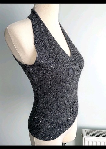 Inc İnternational Concepts kolsuz kazak süveter - Görsel 4