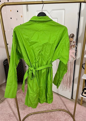 Yeşil Kadın Mini Tunik - Görsel 5