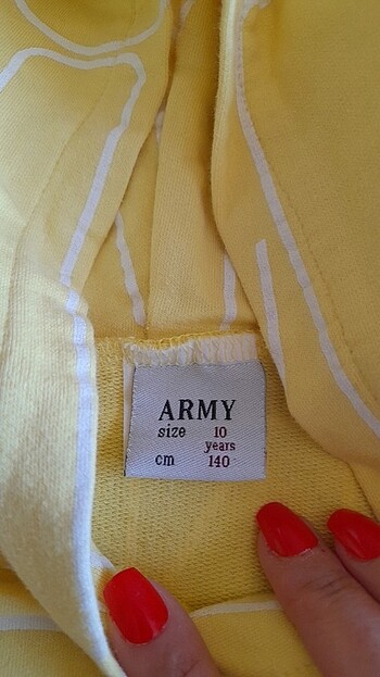 Diğer Army 10 yaş kapşonlu sweatshirt