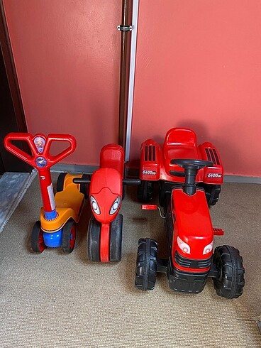 Çocuk motor traktör scooter