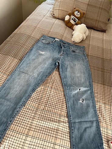 30 Beden mavi Renk Kot jean