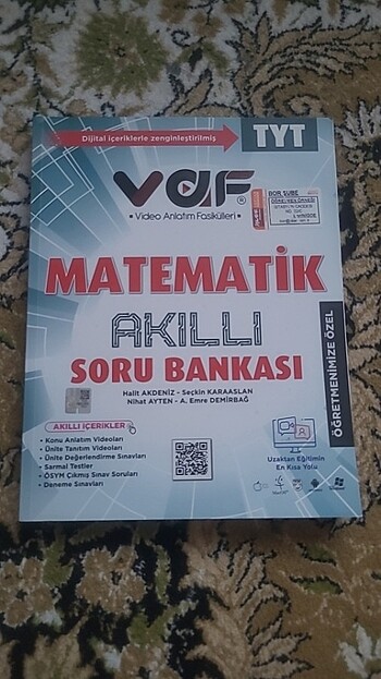 VAF TYT MATEMATİK AKILLI SORU BANKASI