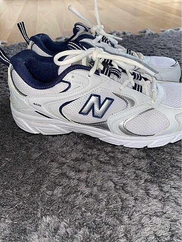 38,5 New Balance 408 Beyaz (Çok az giyilmiş)
