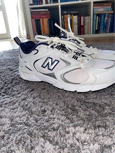 38,5 Beden beyaz Renk 38,5 New Balance 408 Beyaz (Çok az giyilmiş)