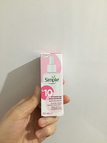 Simple niacinamide serum