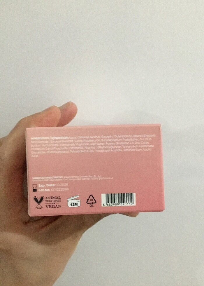 Cosmogenesis labs niacinamide maske - Görsel 3