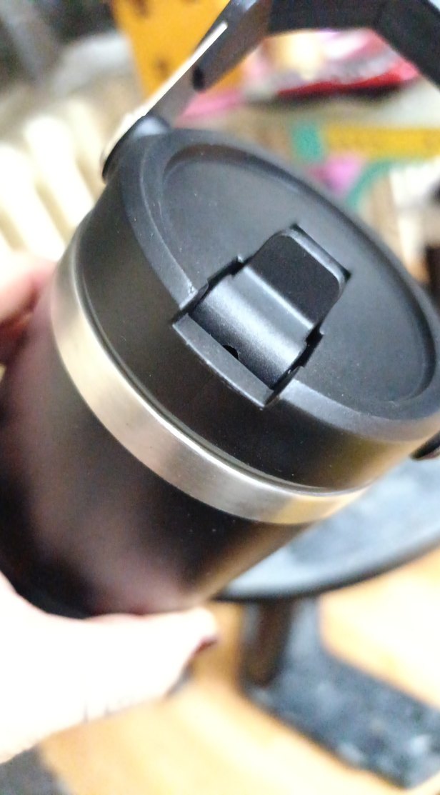 Siyah Çocuk Termosu Kulplu - Görsel 3