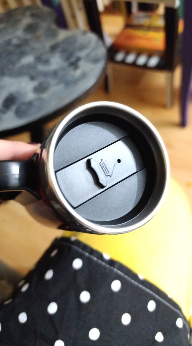 Parlak Kırmızı Seyahat Termosu - Görsel 2